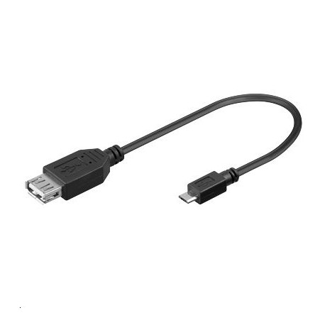 MicroConnect USB A - B Micro F-M 0,20m Reference: USBABMICRO2