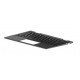HP TOP COVER PLG W KB PLG BL FR Référence: W126262719