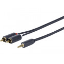 Vivolink 3.5MM - 2 X RCA M-M 1 Meter Reference: PROMJRCA1