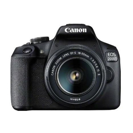 Canon EOS 2000D Kit + EF-S 18-55 Reference: 2728C003