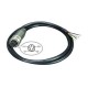 Planet 5-pin M23 Female to bare Référence: CB-M23F5F-120