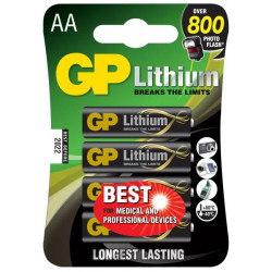 GP Batteries AA lithium batteri 1.5V, Reference: 103154