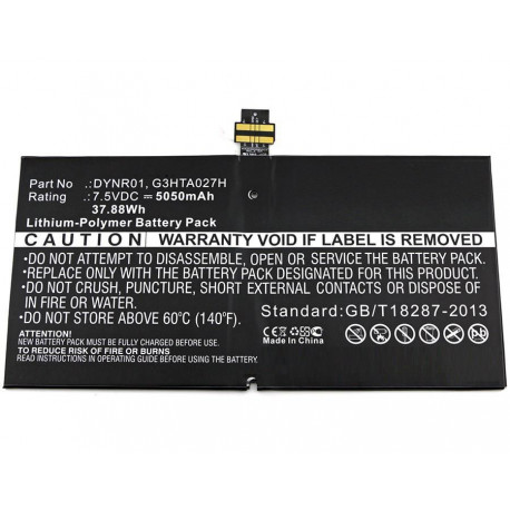 CoreParts Battery for Microsoft Tablet Reference: W125994156