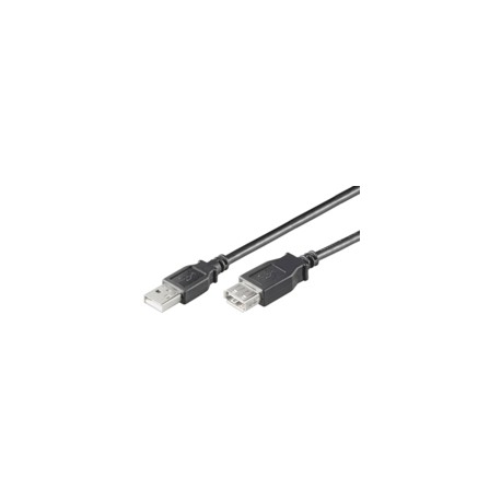 MicroConnect USB2.0 Extension A-A 3m M-F Ref: USBAAF3B