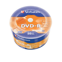 Verbatim DVD-R AZO 4.7GB 16X MATT Référence: W125625480