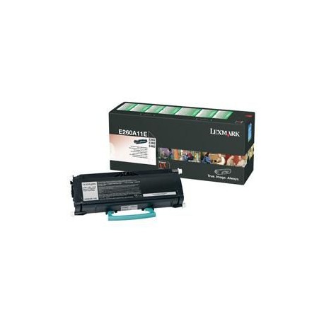 Lexmark Toner Black Référence: E260A11E