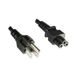 MicroConnect Power Cord US Type B - C5 3m Ref: PE110830