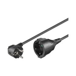 MicroConnect Schuko power extension M-F 10m Ref: PE141000