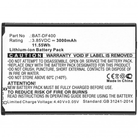 CoreParts Battery 11.55Wh Li-ion 3.85V Reference: W126388921