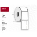 Capture Label 70x30 - Core 25. White. Référence: 35000623