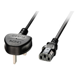 Lindy 5M Uk 3 Pin To C13 Mains Cable Référence: W128371213