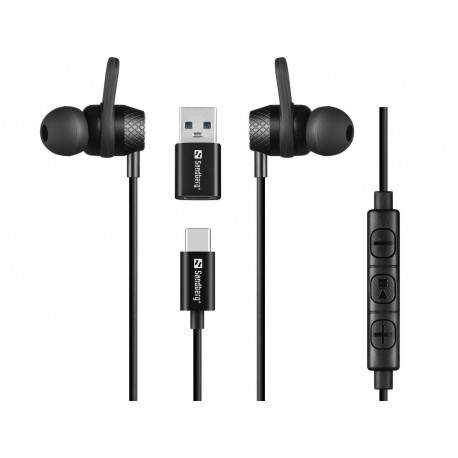 Sandberg USB-C/A In-Earset with Référence: 126-50
