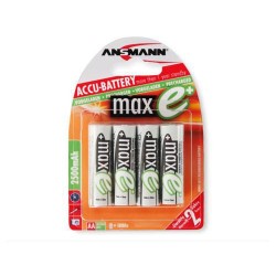 ANSMANN 1x4 maxE NiMH rech.bat. Reference: 5035442