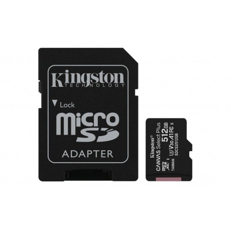 Kingston 512GB microSDXC Canvas Select Reference: W126824411