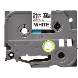 Brother P-Touch Tape Black On White Reference: TZE-251