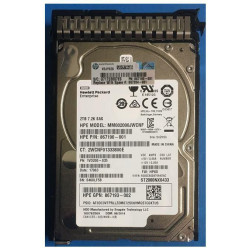Hewlett Packard Enterprise HDD 2TB 12G 7.2K SFF SAS SC Reference: 867204-001