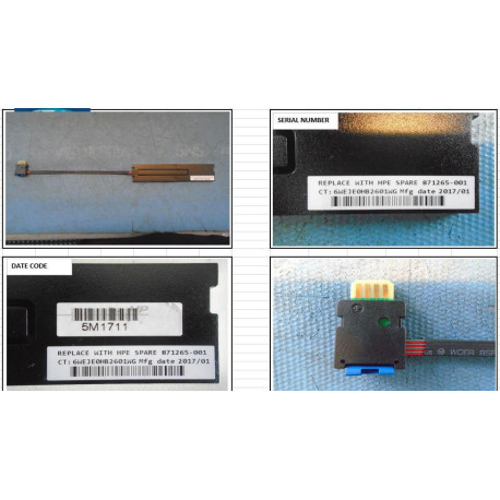 Hewlett Packard Enterprise 12W Smart Storage Battery Reference: 871265-001