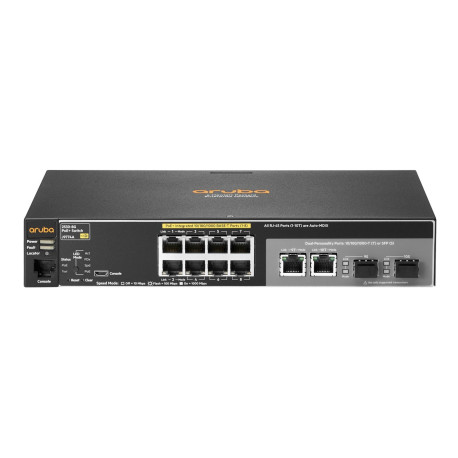 Hewlett Packard Enterprise ProCurve 2530-8G-PoE+ Switch Reference: J9774A