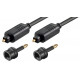 MicroConnect Toslink M-M 2m Black Reference: TT620BKAD