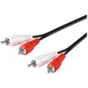 MicroConnect 2XRCA - 2XRCA 1.5M M-M Ref: AUDCC2