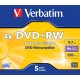Verbatim DVD+RW 4X, 4.7GB Branded Référence: 43229