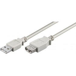 MicroConnect USB2.0 Extension A-A 5m M-F Reference: USBAAF5