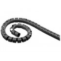 MicroConnect Cable Eater 25mm Black 20meter Ref: CABLEEATER25B