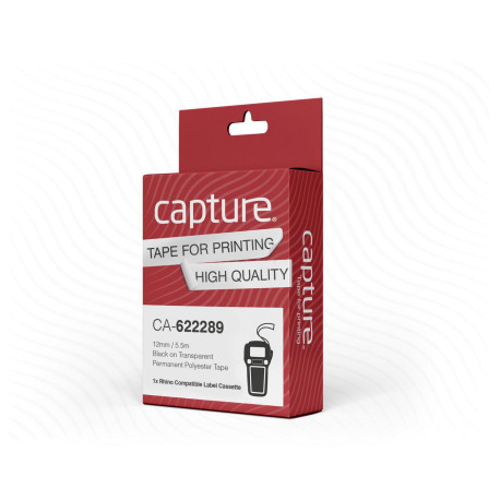 Capture 12mm x 5.5m Black on Reference: W128117172