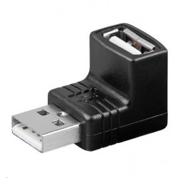 MicroConnect USB 2.0 adapter A - A 90° M-F Reference: USBAMAFA