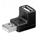MicroConnect USB 2.0 adapter A - A 90° M-F Reference: USBAMAFA