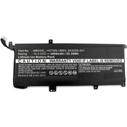 CoreParts Laptop Battery for HP 52.36Wh Référence: MBXHP-BA0166
