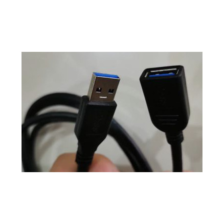 MicroConnect USB 3.0 A-A 1.8 m M-F, Black Référence: W128986183