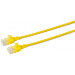 MicroConnect U/UTP CAT6A Slim 1M Yellow Reference: W125628023