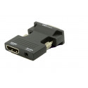 MicroConnect HDMI Female - VGA Male Reference: HDMIVGAAUDIOB