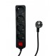 MicroConnect 4-way Schuko Socket on/off Référence: W128812660