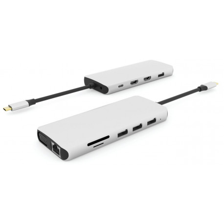 eSTUFF USB-C 12-in-1 Mobile Dock Reference: W125805000