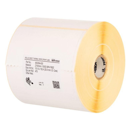 Zebra Label roll,76x51mm 6pcs/box Référence: 76175