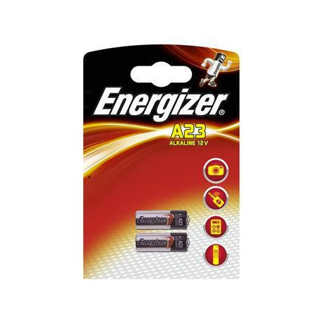 Energizer Battery A23/E23A Alkaline 2-pa Référence: 7638900295641