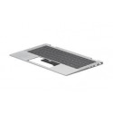 HP TOP COVER W/KB BL INTL Reference: W126081047