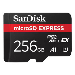 Sandisk Express 256 Gb Microsdxc Uhs-I Référence: W129039727