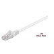 MicroConnect U/UTP CAT5e 0.5m White10 Pack Reference: V-UTP5005WVP