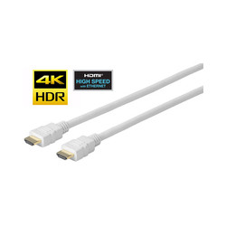 Vivolink Pro HDMI Cable White 2m Reference: PROHDMIHD2W
