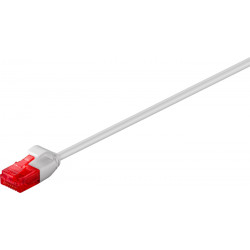 MicroConnect U/UTP CAT6 5M Grey Slim Reference: V-UTP605-SLIM