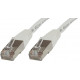 MicroConnect F/UTP CAT6 0.25m White LSZH Reference: STP60025W
