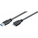 MicroConnect USB3.0 A-B Micro 1m M-M Reference: USB3.0AB1MICRO