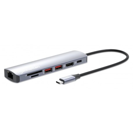 Manhattan USB-C PD 7-in-1 4K Docking Reference: W128890737