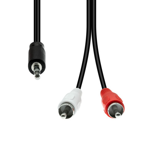 ProXtend 3-Pin to 2 x RCA Cable M-M Reference: W128365903
