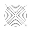 Arctic Case acc Fan Grills 120mm Référence: ACFAN00087A
