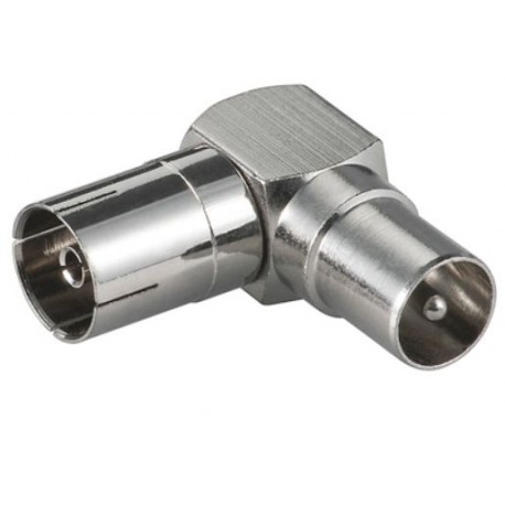 MicroConnect Coxial Angled Adapter F/M Référence: COAXADAPTERA