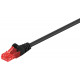 MicroConnect U/UTP CAT6 1,5M Black PVC Reference: B-UTP6015S